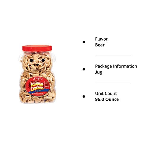 Stauffers Original Animal Crackers 24 oz. Bear Jug (2 Containers