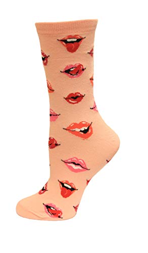 Image of HOTSOX Womens Lip Socks 1 Pair, Shoe Size: 9-11