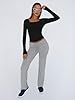 Trendy Queen Womens Long Sleeve Shirts Crop Tops F... #4