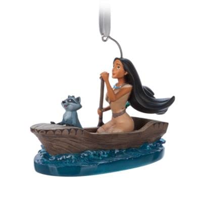 Décoration suspendue Pocahontas et Meeko Disney pour sapin