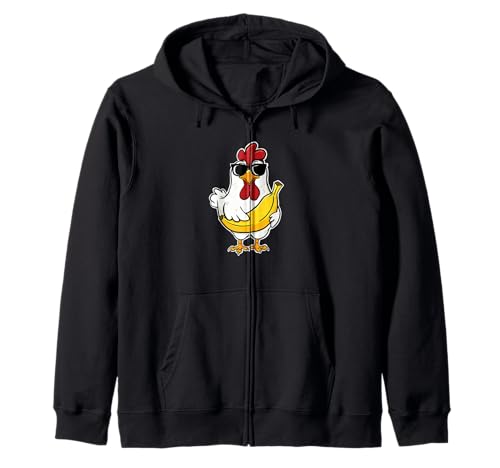 Plátano de Pollo Fresco Sudadera con Capucha