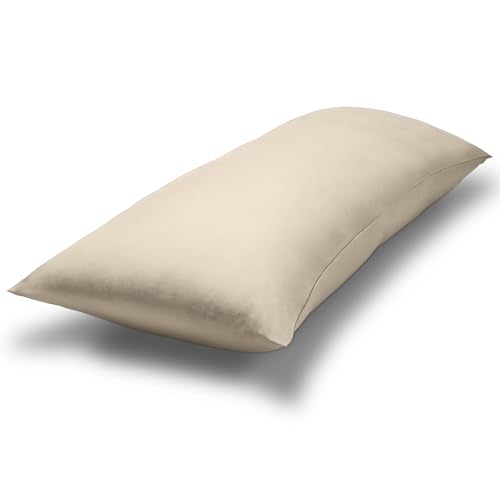 Bare Home Microfiber Body Pillow Cover - Ultra Soft - Cooling Pillowcase - Double Brushed...