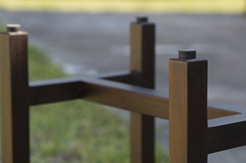 Decoteak Eleganto Shower Bench 20" Wide Solid Teak Wood Shower Stool With Liftaide Arms Shower Stool In Woodland Brown Finish #TOP6