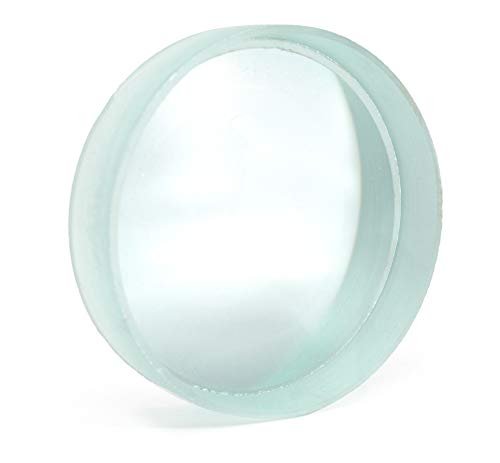 Image of Double Concave Lens, 100mm Focal Length, 3 inch (75mm) Diameter - Spherical, Optically Worked Glass Lens - Ground Edges, Polished - Great for Physics Classrooms - Eisco Labs