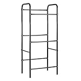 【Construction Robuste】 - Robuste et fiable, l étagère en acier peut supporter jusqu à 20 kg par compartiment. Les pieds en caoutchouc évitent les rayures et protègent les sols des dommages.