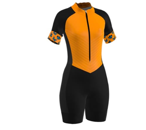 Maillot de cyclisme pour femme combinaison vtt route manches courtes