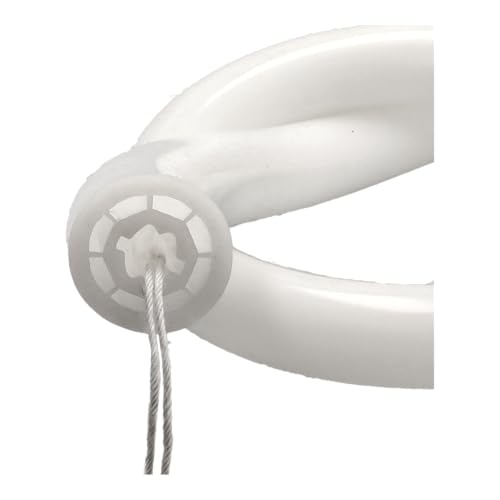 JANDEI – Profilé Flexible Circulaire en Silicone de 5 Mètres pour Installation de Rubans LED en Saillie, au Plafond ou en Suspension, Adapté à l'Extérieur - Diamètre 22 mm (Accessoires non Inclus)