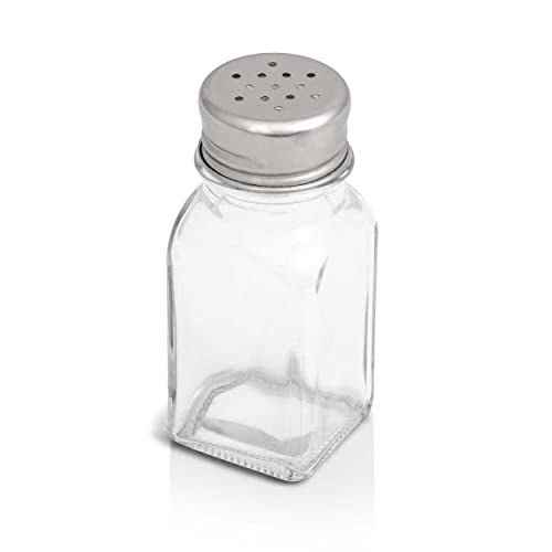 WHOLE HOUSEWARES | Glazen zout- en peperschudders | Roestvrijstalen keukenset | 6-delig pakket | Beste voor thuiskeuken… - Afbeelding 8