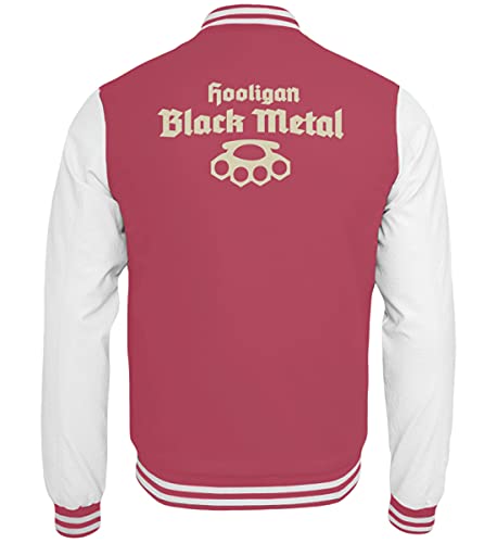 Veste college Hool rose et blanc en taille S style Generisch