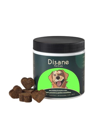 Antipicores y Pieles Sensibles para Perros – Suplemento Antipicores de 60 Unidades | Disane Pet Care