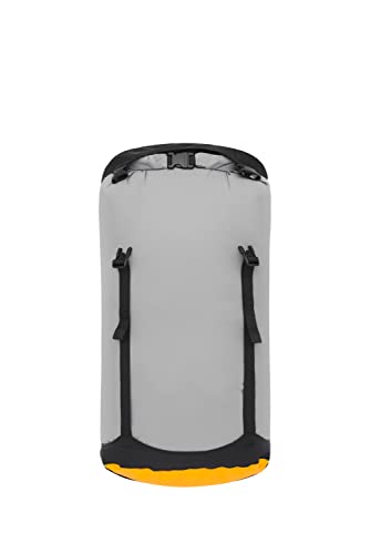 Sea to Summit eVac Compression Dry Bag, Waterproof Compression Sack, 20 Liter, High Rise Grey