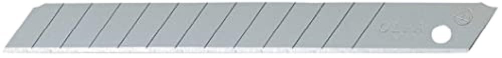 Olfa AB-50B - Pack of 50 9mm Silver Chopping Blades in Blister Pack