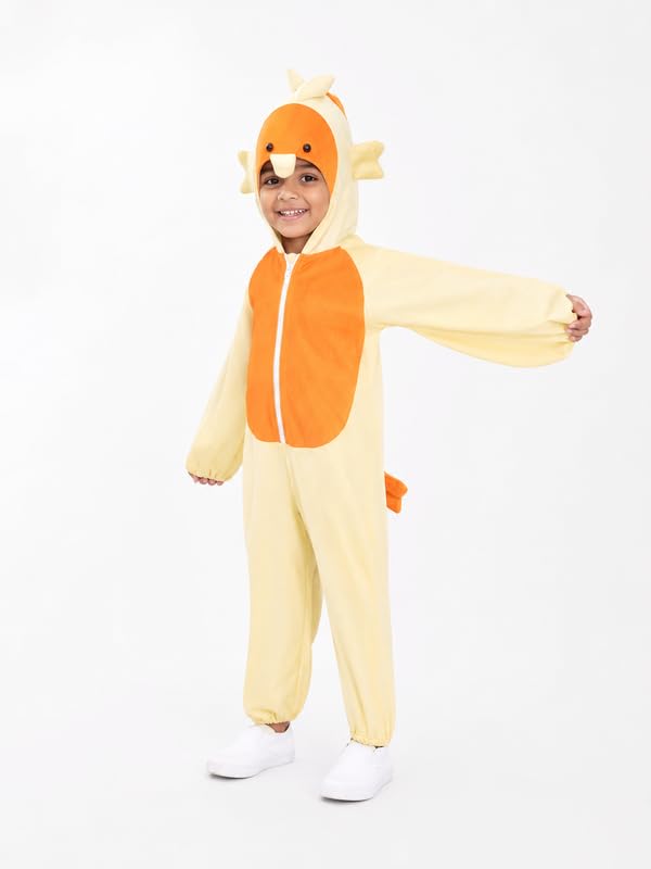 Image of Animal Costume for Kids | Plush Fancy Dress Costume for Boys & Girls |School Fancy Dress, Annual Day, Jungle Theme, Role Play, Halloween & Birthday Party