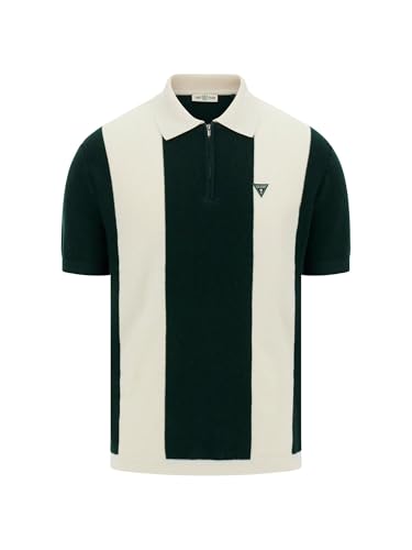 GUESS Men's Eco Short Sleeve Humphrey Polo Sweater