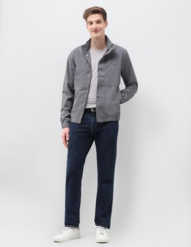 Image of U.S.Polo Association Men's Solid Pattern Windcheater Jacket