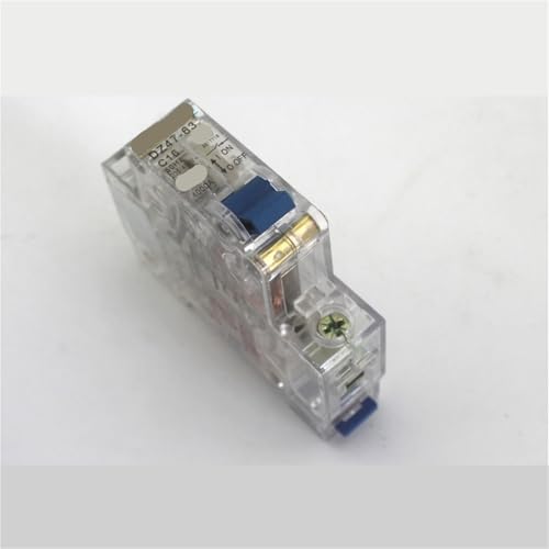 Disyuntor 1P 16A con caja transparente que permite inspección visual interna