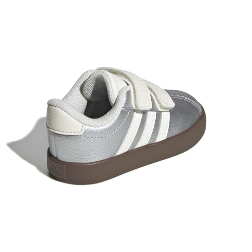 Image of adidas Boys Vl Court 3.0 Slip On Sneakers Shoes Casual - Pink, White