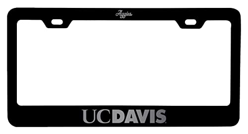 UC Davis Aggies Laser Engraved Metal License Plate Frame Officially Licensed Collegiate Product