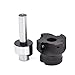 Face End Mill Shell Mill 400R 50mm Cutter Head Arbor C12 C16 C20 C25 C3/4 R8 NT30 Adaptor CNC Machine Milling Tools (Size : NT30-FMB22(400R 50))