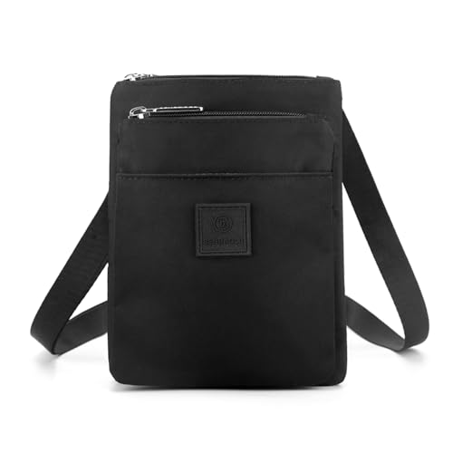 KARRESLY Small Crossbody Bags for Women Mini Waterproof Cell Phone Purse Nylon Shoulder Handbags Lightweight Casual Wallet