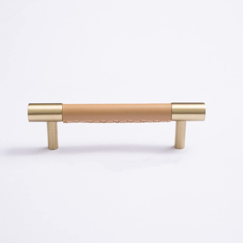 Poignées en cuir pour armoire nordique et tiroir de commode de chambre