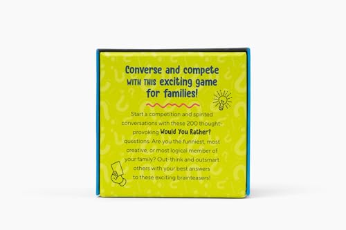 Would You Rather? Family Card Game: Fun Questions, Hilarious Answers, Lively Conversations! - Image 2