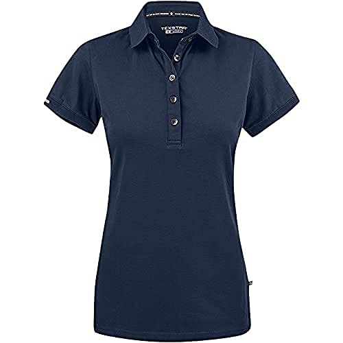 Texstar PSW20 camiseta polo de trabajo transpirable y piqué azul marino oscuro