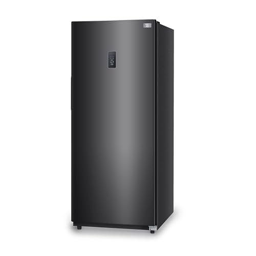 BLACK+DECKER 14 Cu. Ft. Convertible Freezer Refrigerator, Upright Freezer with Glass Shelves, ENERGY...