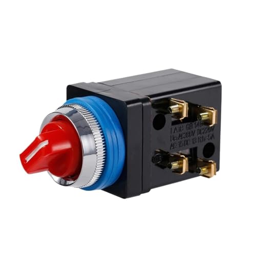 Interruptor rotativo LA18-22X de 2 posiciones con selector 2NO2NC