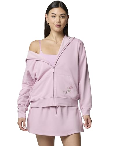 Image of florence by mills Women's Cozy Crush Oversized Graphic Zip Hoodie