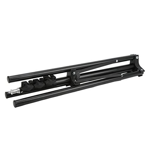 Image of Adjustable Light Stand, 190cm Photography Tripod, Telescopic Design for LED Video Light with Reversible Folding Storage, Compatible with Most Photographic Equipment