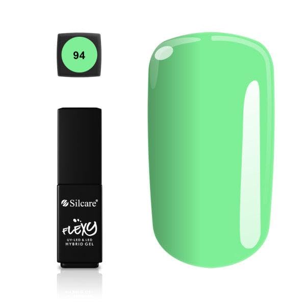 Silcare Flexy Hybrid Soak Off Gel Nr. 23 – Elastisches Nagelgel, In 3 Minuten Abziehbar, Für LED-Lampen