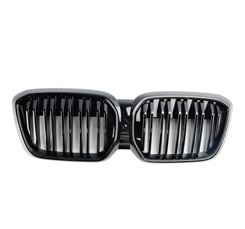 Calandre avant noire brillante pour BMW iX3 G08 LCI 2022+ idéale pour affirmer votre style