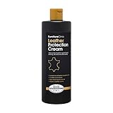 FurnitureClinic Leather Protection Cream | Leather Conditioner & Protector for Car Seats, Leather Furniture, Shoes, & More, 500ml