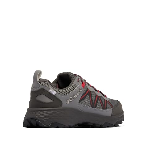 Columbia Mens Peakfreak Rush Outdry, City Grey/Mountain Red, 14