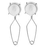 HOMOBABE 金属溶解用耐熱るぼ 熔化陶瓷坩堝点 非変形金属製グラファイト鋳造クランプ付 ジュエリー鋳造向け 操作可能