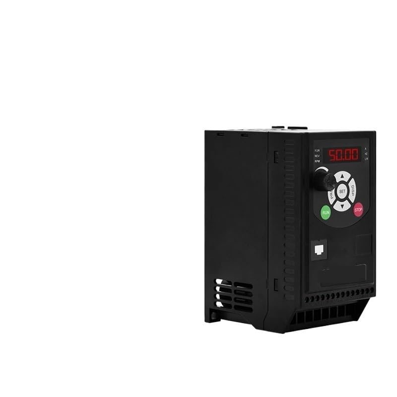 Variador de frecuencia 380V 0.75kW de entrada trifásica para control de velocidad de motores