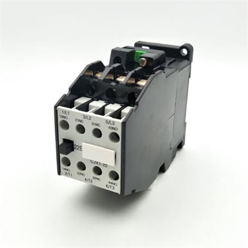 Contacteur triphasé 22A CJX1 2NO 2NC avec coupure stable pour armoire électrique industrielle