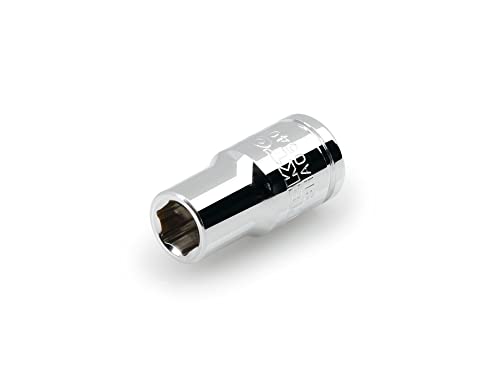 Image of TEKTON 1 /4 Inch Drive x 1 /4 Inch Magnetic Hex Bit Holder Socket | SHA05402