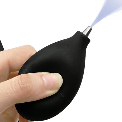 Duster De Aire Comprimido - Duster Del Soplador De Teclado, Ventilador De Aire Del Limpiador De Teclado, Limpiador De Computadoras De Airre | Air e De Mano Ovalada De Airee Para La PC Que Detalla