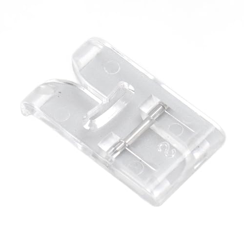 Pie prensatela transparente 7mm para máquina de coser miniatura 4
