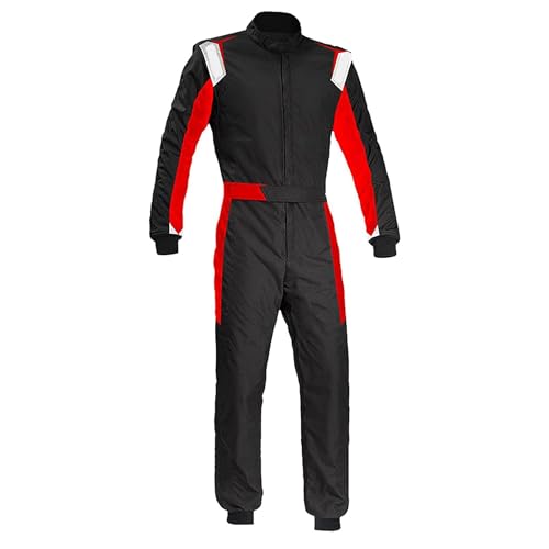 Jueshanzj Kart Racing Suit One Piece Track Racing Suit Karting Suit