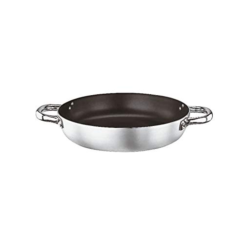 Sauteuse antiadhésive 28 cm Paderno à deux poignées latérales