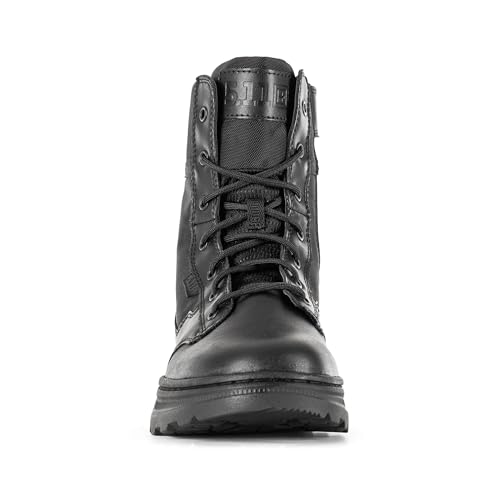 5.11 Tactical Men's Speed 4.0 8" Side Zip Boot – Slip-Resistant, Heat-Deflecting, Cushioned Comfort, Style 12454ABR2