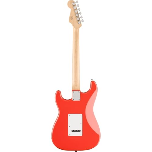 Image of Fender Squier Sonic Stratocaster - Fiesta Red Bundle with Tuner, Strap, Picks, and Austin Bazaar Instructional Video