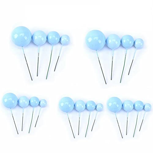NIKJEBDF 20 Pezzi Mini Topper Torta Palloncino