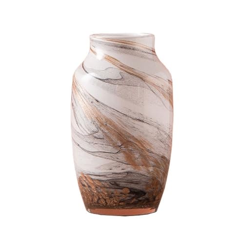 Vase en verre de salon pour composition de fleurs séchées - 2