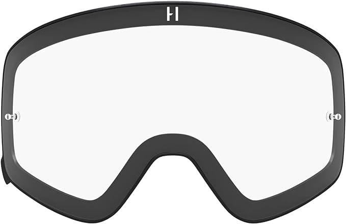 Havoc Racing Occhiali magnetici senza montatura – per motocross, dirt bike, snowboard, ATV e UTV – Occhiali in ossidiana e lenti trasparenti