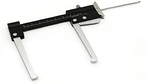 Jauge d'épaisseur 2 en 1 XMING de 0 à 60 mm pour disque de frein et pneu de voiture