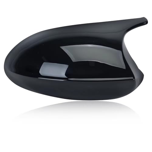 Coques Rétroviseurs Voiture BMW E81 E87 E90 2006-2008 Noir Brillant